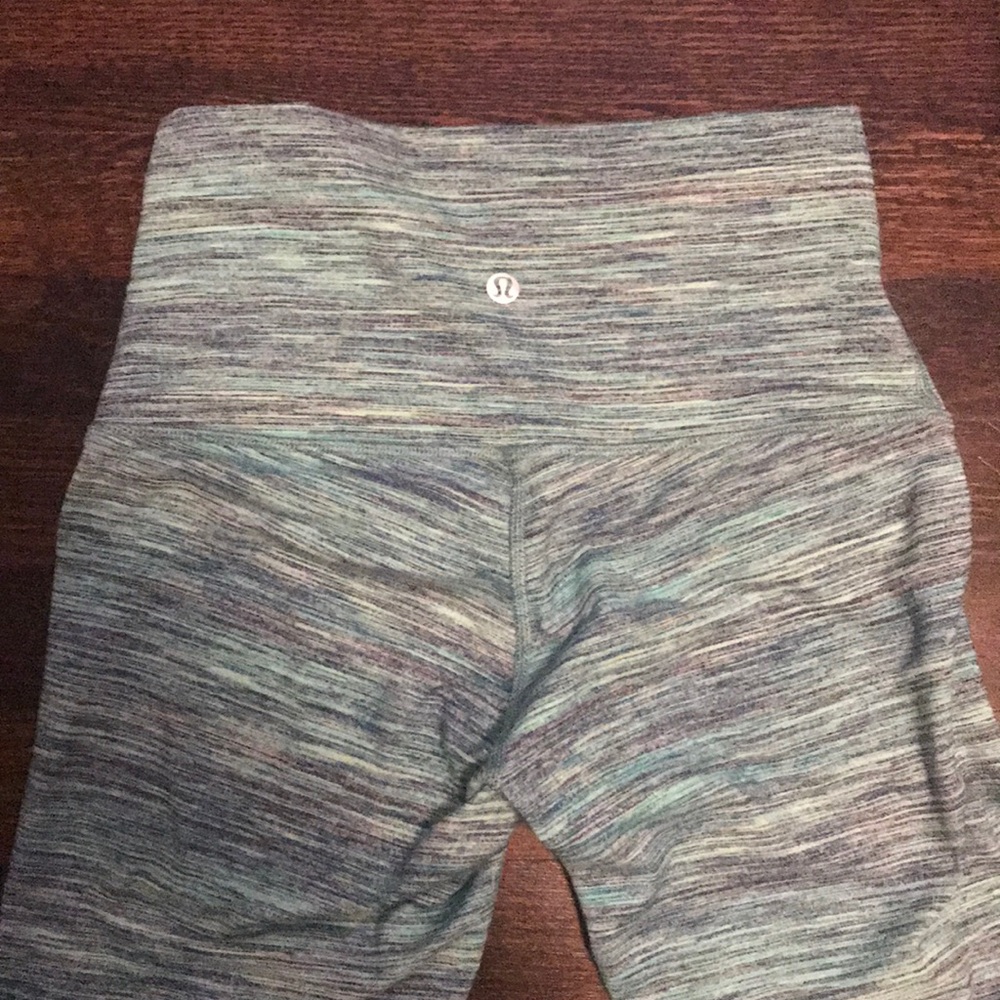 Space Dye Alberta lake high rise pants - Picture 5 of 5